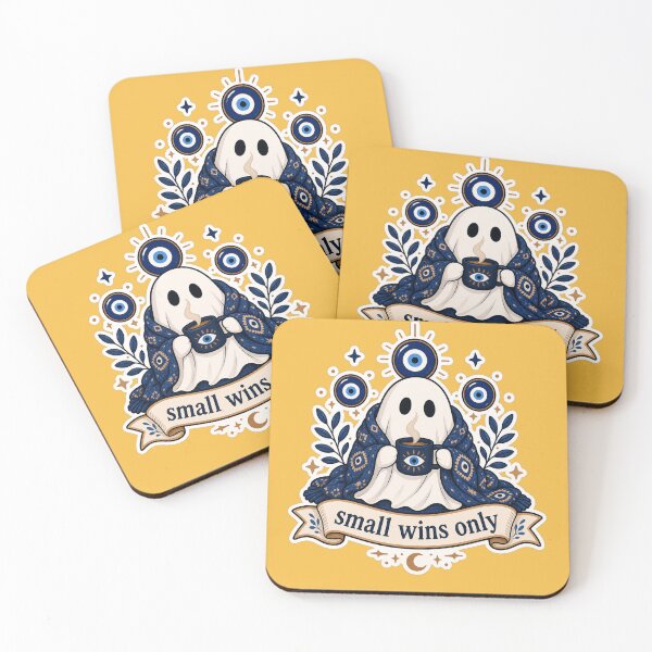 Item preview, evil eye trio Small Wins Only designed and sold by logicfun.