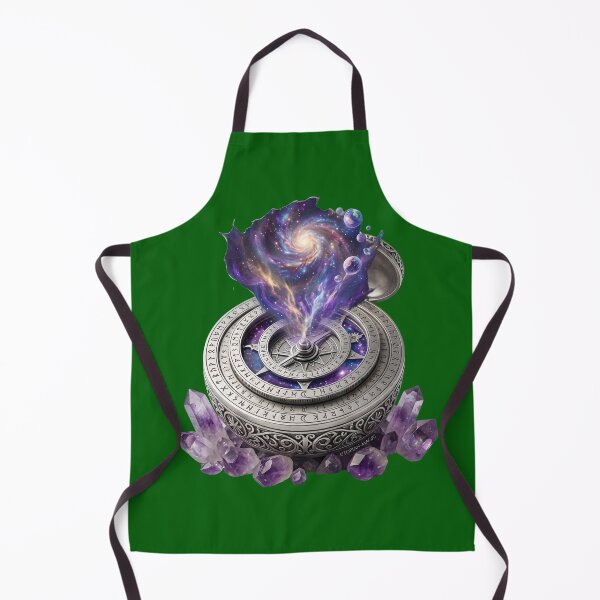 Item preview, Cosmic Astronomical Clock Galaxy Nebula Crystal Magic designed and sold by Utopian-Magic.