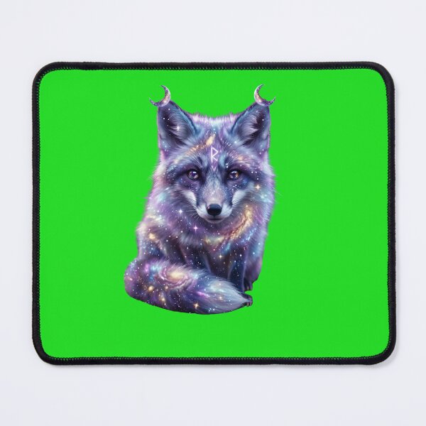 Item preview, Cosmic Space Fox Galaxy Nebula Celestial Fantasy designed and sold by Utopian-Magic.