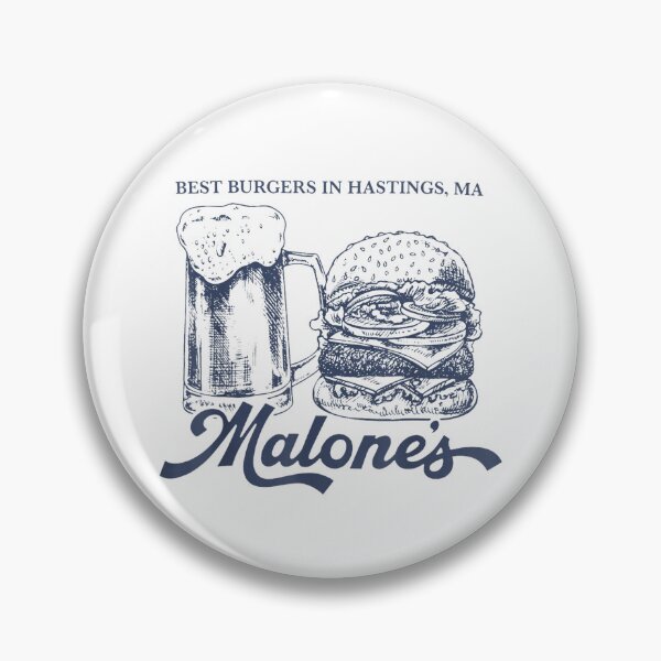 Item preview, Malone's Bar Best Burgers Hastings MA  designed and sold by Cardinsardina.