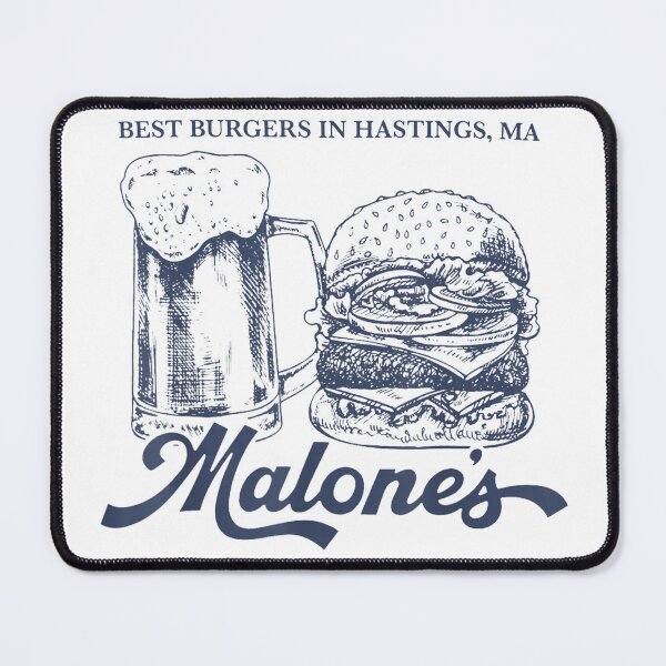 Item preview, Malone's Bar Best Burgers Hastings MA designed and sold by Cardinsardina.