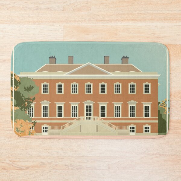 Item preview, Art Deco Netherfield Park from Pride and Prejudice Illustration designed and sold by MariOyama.