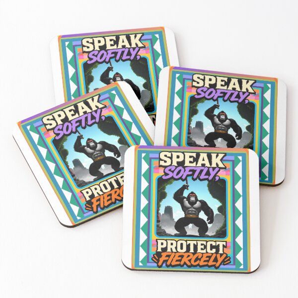 Item preview, Speak softly protect fiercely designed and sold by oxymoronwhey2go.