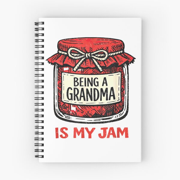 Item preview, Being A Grandma is My Jam Mothers Day Grandmother Gigi Nana T-Shirt designed and sold by gidget-gadget.