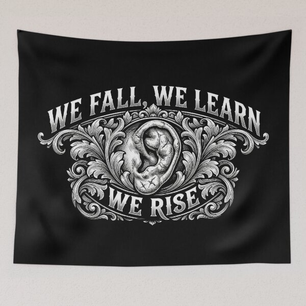 Item preview, Fighter and Gym Motivation WE RISE designed and sold by mazyoy.