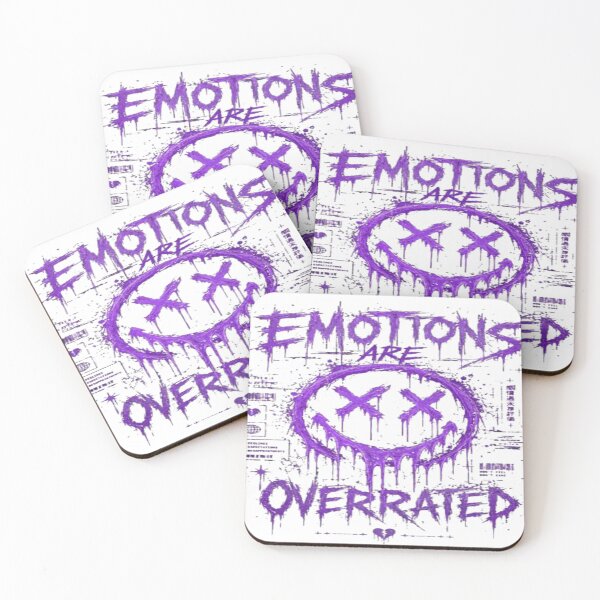 Item preview, Emotions are overrated designed and sold by PixelDown.
