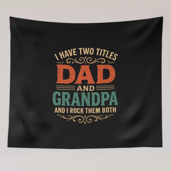 Item preview, I Have Two Titles Dad And Grandpa  designed and sold by cope64.