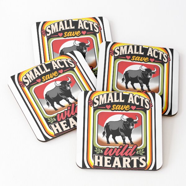 Item preview, Small acts save wild hearts designed and sold by oxymoronwhey2go.