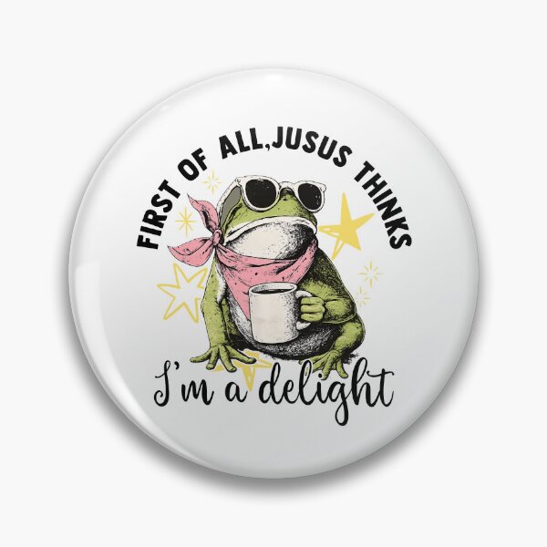 Item preview, First Of All Jesus Thinks I'm A Delight designed and sold by Chromarist.