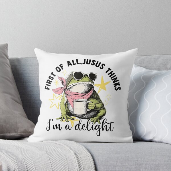 Item preview, First Of All Jesus Thinks I'm A Delight designed and sold by Chromarist.
