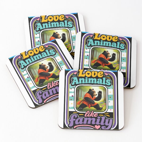 Item preview, Love animals like family designed and sold by oxymoronwhey2go.
