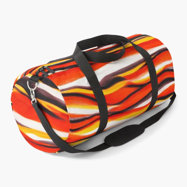 Item preview, Fiery Tribal Wave Pattern – Abstract African-Inspired Sunset Flow Art designed and sold by WheresMyMojo.