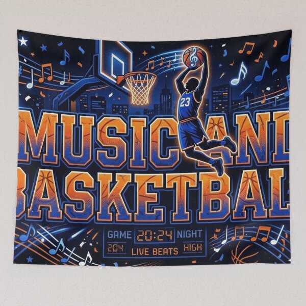 Item preview, Timeless Activity Quotes: Music and Basketball designed and sold by Uniqueartai.