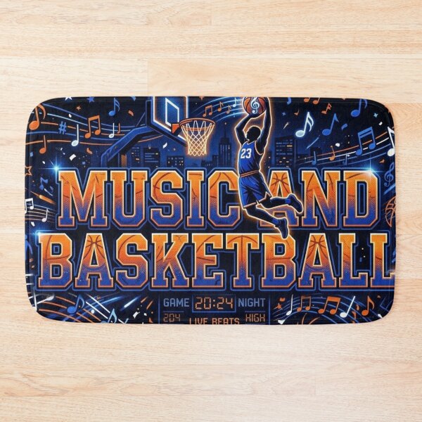 Item preview, Timeless Activity Quotes: Music and Basketball designed and sold by Uniqueartai.