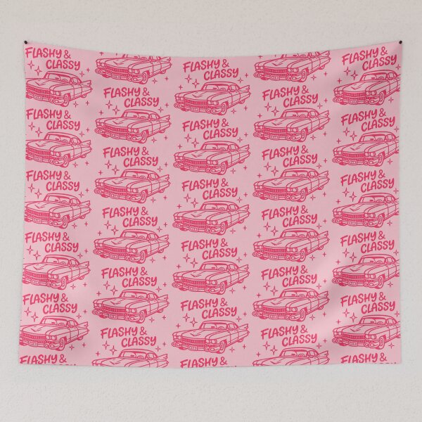 Item preview, Flashy & Classy – Pink Cadillac Edition designed and sold by Automotive Art by Greg.