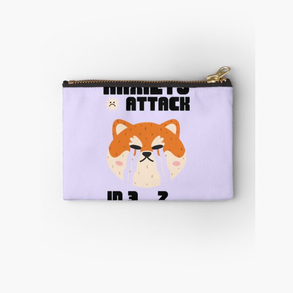 Item preview, Anxiety Attack In 3 2 1 Funny Crying Shiba Cat Meme designed and sold by GenZFashion000.