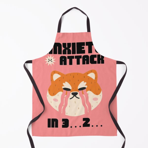Item preview, Anxiety Attack In 3 2 1 Funny Crying Shiba Cat Meme designed and sold by GenZFashion000.