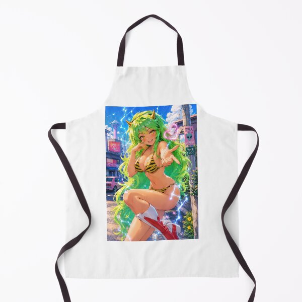 Item preview, Electric Lum Invader Urusei Yatsura Anime Art - Tiger Stripe Bikini designed and sold by iloveanimechibi.