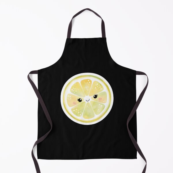 Item preview, Cute Kawaii Lemon Slice Sticker – Pastel Citrus Smiley designed and sold by FestivityFinds.