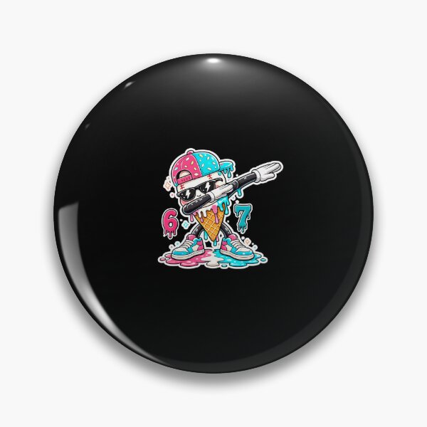 Item preview, baseball drip 67 boys 6 7 baseball ice cream drip kids boys designed and sold by cass-vale-lab.