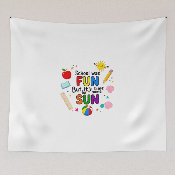 Item preview, School Was Fun But It’s Time For Some Sun Summer Teacher designed and sold by Zizo-DR44.