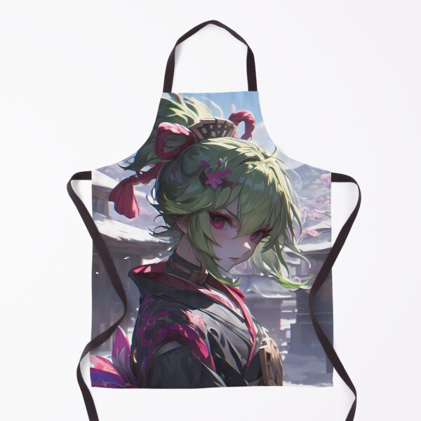 Item preview, Kuki Shinobu Genshin Impact Snowy Shrine Quiet Charm designed and sold by 108Recordings.