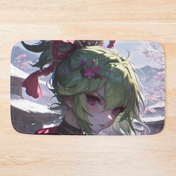 Item preview, Kuki Shinobu Genshin Impact Snowy Shrine Quiet Charm designed and sold by 108Recordings.
