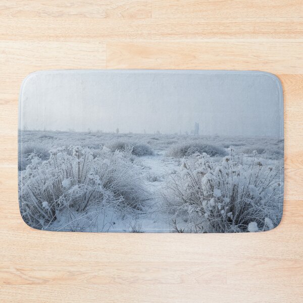 Item preview, Arctic Tundra Flower Field: Blizzard Frost Beauty designed and sold by Uniqueartai.