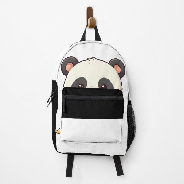 Item preview, cute panda eating chips designed and sold by FunnyfrenchDs.