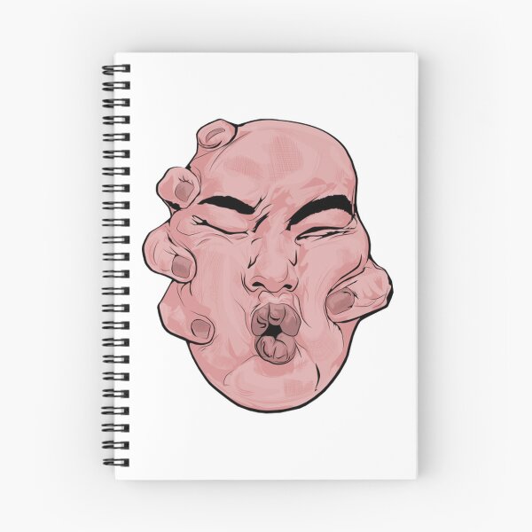 Item preview, Squeezed Face Surrealism Funny Trippy Melted Portrait designed and sold by DizayDizay.