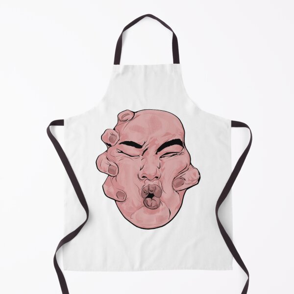 Item preview, Squeezed Face Surrealism Funny Trippy Melted Portrait designed and sold by DizayDizay.