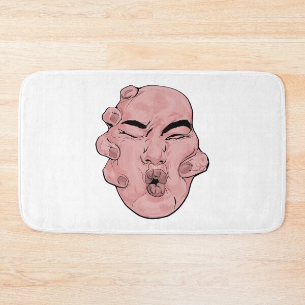 Item preview, Squeezed Face Surrealism Funny Trippy Melted Portrait designed and sold by DizayDizay.