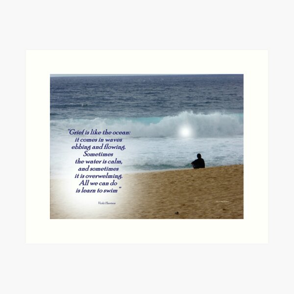 Item preview, Grief is like the Ocean designed and sold by Vaengi.