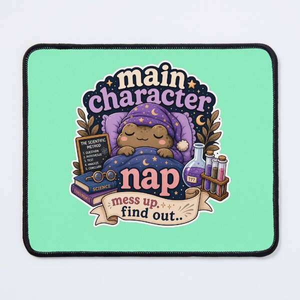 Item preview, The Scientific Method. Mess Main Character Nap designed and sold by logicfun.