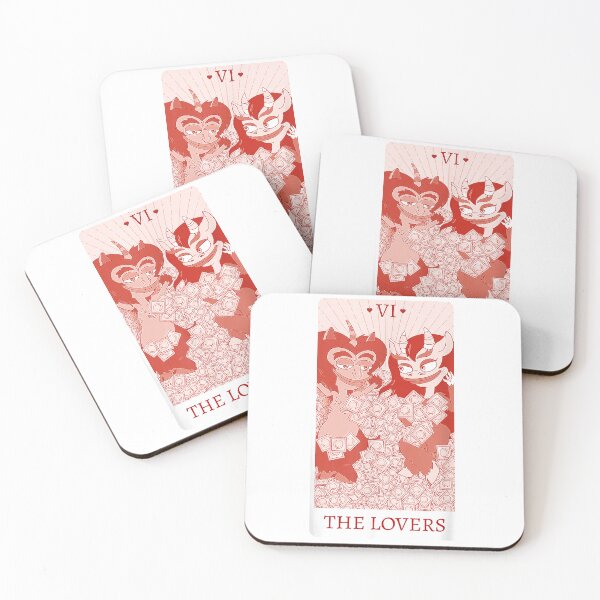 Item preview, Big Mouth The Lovers Hormones Monsters Tarot Card T-Shirt designed and sold by kevincuellar.