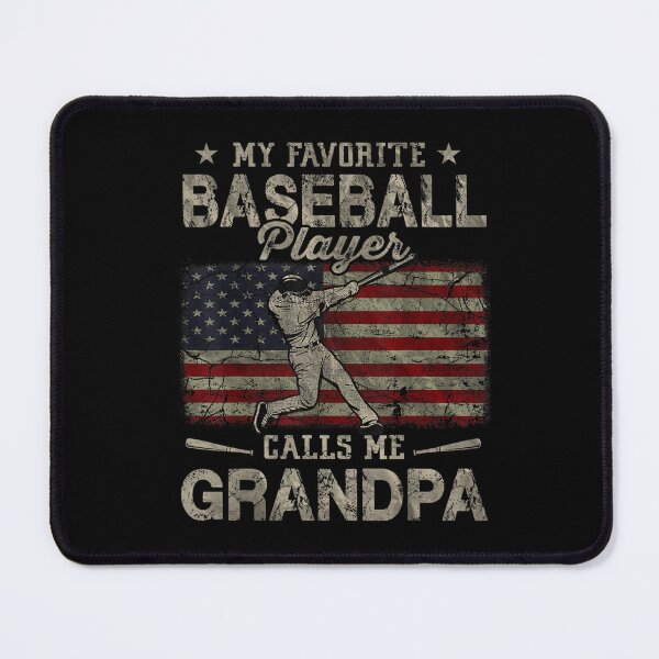 Item preview, my favorite baseball player calls me grandpa  designed and sold by CAnastazyshop.