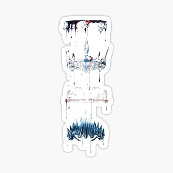 Four Crowns Sticker
