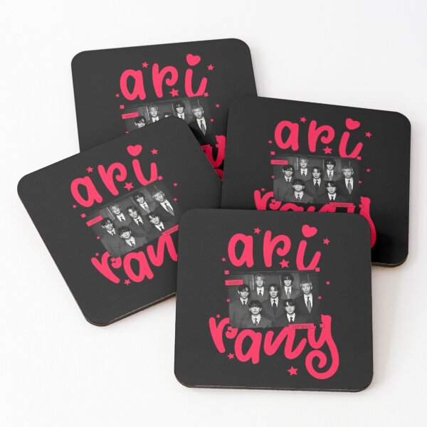 Item preview, BTS Bangtan Arirang Swim Pink Typography designed and sold by Moonpaw-Whimsy.