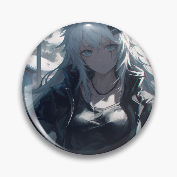 Item preview, Lappland Arknights Prelude To Dawn Snowy Street White Hair designed and sold by 108Recordings.