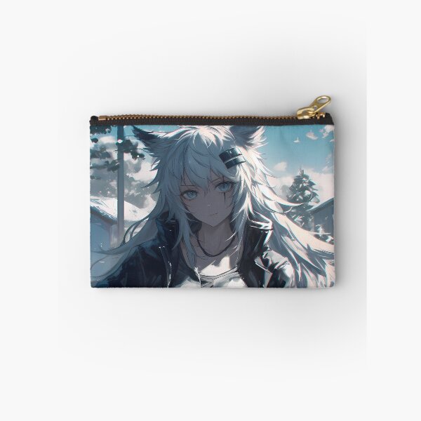 Item preview, Lappland Arknights Prelude To Dawn Snowy Street White Hair designed and sold by 108Recordings.