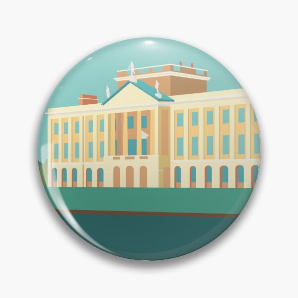 Item preview, Art Deco Pemberley from Pride and Prejudice Illustration designed and sold by MariOyama.