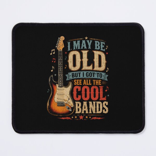 Item preview, I May Be Old But I Got to See All The Cool Bands  designed and sold by zoes-ink.