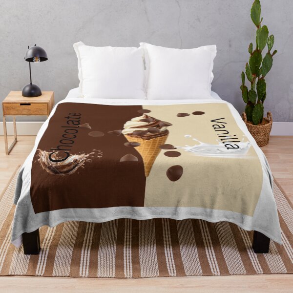 Item preview, Chocolate Vanilla Ice Cream Twist Design designed and sold by Divichan.