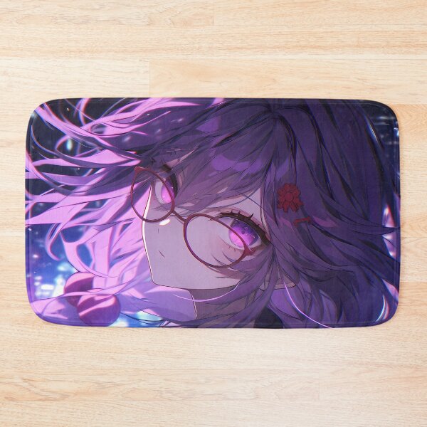 Item preview, Toko Fukawa Danganronpa Neon Night Glasses Purple Wind designed and sold by SuperTeamCanada.