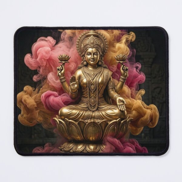 Item preview, Lakshmi Sacred Spiritual Art - Goddess of Wealth designed and sold by Loveinfinite369.