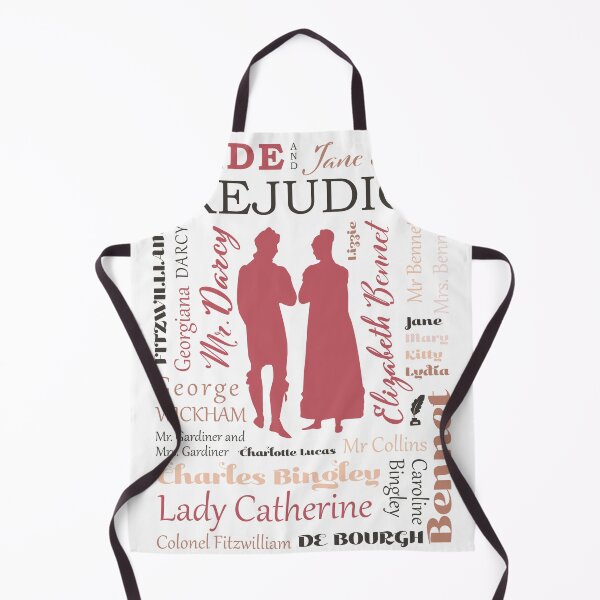 Item preview, Pride and Prejudice Characters Typography Design designed and sold by MariOyama.