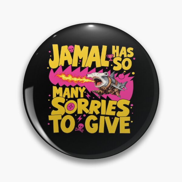 Item preview, Jamal Has So Many Sorries To Give - Dungeon Crawler Carl designed and sold by BingyBongoArt.