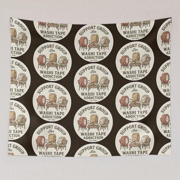Item preview, Washi Tape | Junk Journal Sticker Funny — Analog Crafter Gift Paper Lover Ephemera Collector designed and sold by VectorJoy.