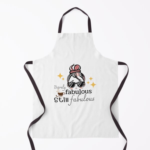 Item preview, Barely Functioning – Still Fabulous Funny Quote designed and sold by Studio Forget-Me-Not.