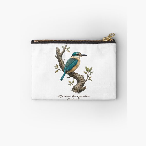 Item preview, Sacred Kingfisher on Rustic Branch designed and sold by Takeda-art.